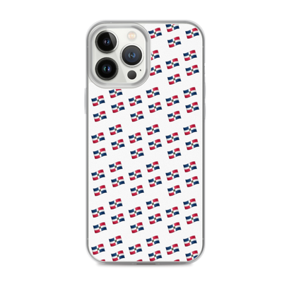 All-Over Emoji República Dominicana Flag iPhone Case  - 2020 - DominicanGirlfriend.com - Frases Dominicanas - República Dominicana Lifestyle Graphic T-Shirts Streetwear & Accessories - New York - Bronx - Washington Heights - Miami - Florida - Boca Chica - USA - Dominican Clothing
