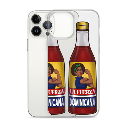 La Fuerza Dominicana iPhone Case  - 2020 - DominicanGirlfriend.com - Frases Dominicanas - República Dominicana Lifestyle Graphic T-Shirts Streetwear & Accessories - New York - Bronx - Washington Heights - Miami - Florida - Boca Chica - USA - Dominican Clothing