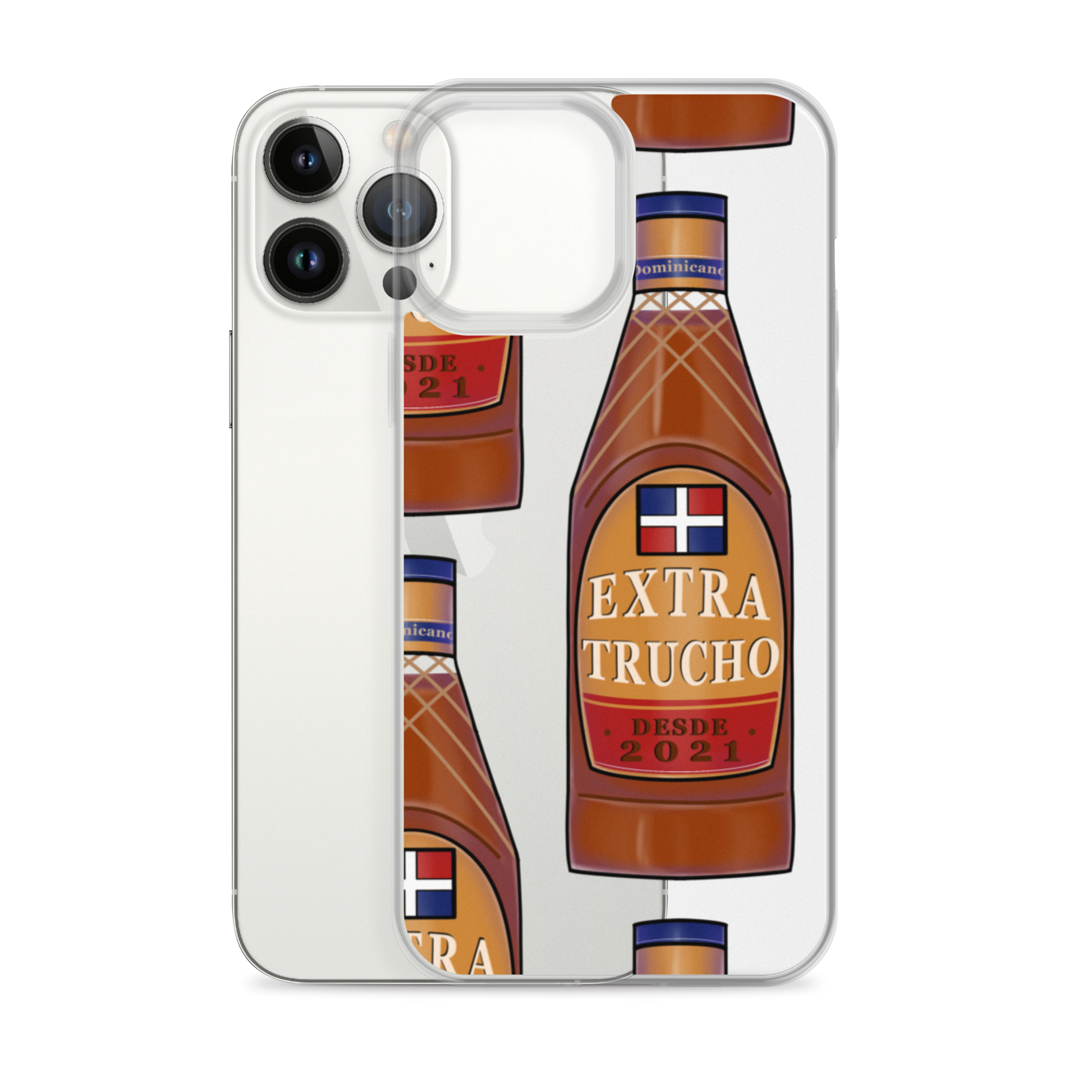 Extra Trucho Dominican Rum iPhone Case  - 2020 - DominicanGirlfriend.com - Frases Dominicanas - República Dominicana Lifestyle Graphic T-Shirts Streetwear & Accessories - New York - Bronx - Washington Heights - Miami - Florida - Boca Chica - USA - Dominican Clothing