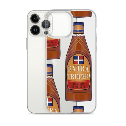 Extra Trucho Dominican Rum iPhone Case  - 2020 - DominicanGirlfriend.com - Frases Dominicanas - República Dominicana Lifestyle Graphic T-Shirts Streetwear & Accessories - New York - Bronx - Washington Heights - Miami - Florida - Boca Chica - USA - Dominican Clothing