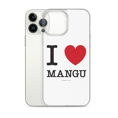 I Love Mangu iPhone Case  - 2020 - DominicanGirlfriend.com - Frases Dominicanas - República Dominicana Lifestyle Graphic T-Shirts Streetwear & Accessories - New York - Bronx - Washington Heights - Miami - Florida - Boca Chica - USA - Dominican Clothing