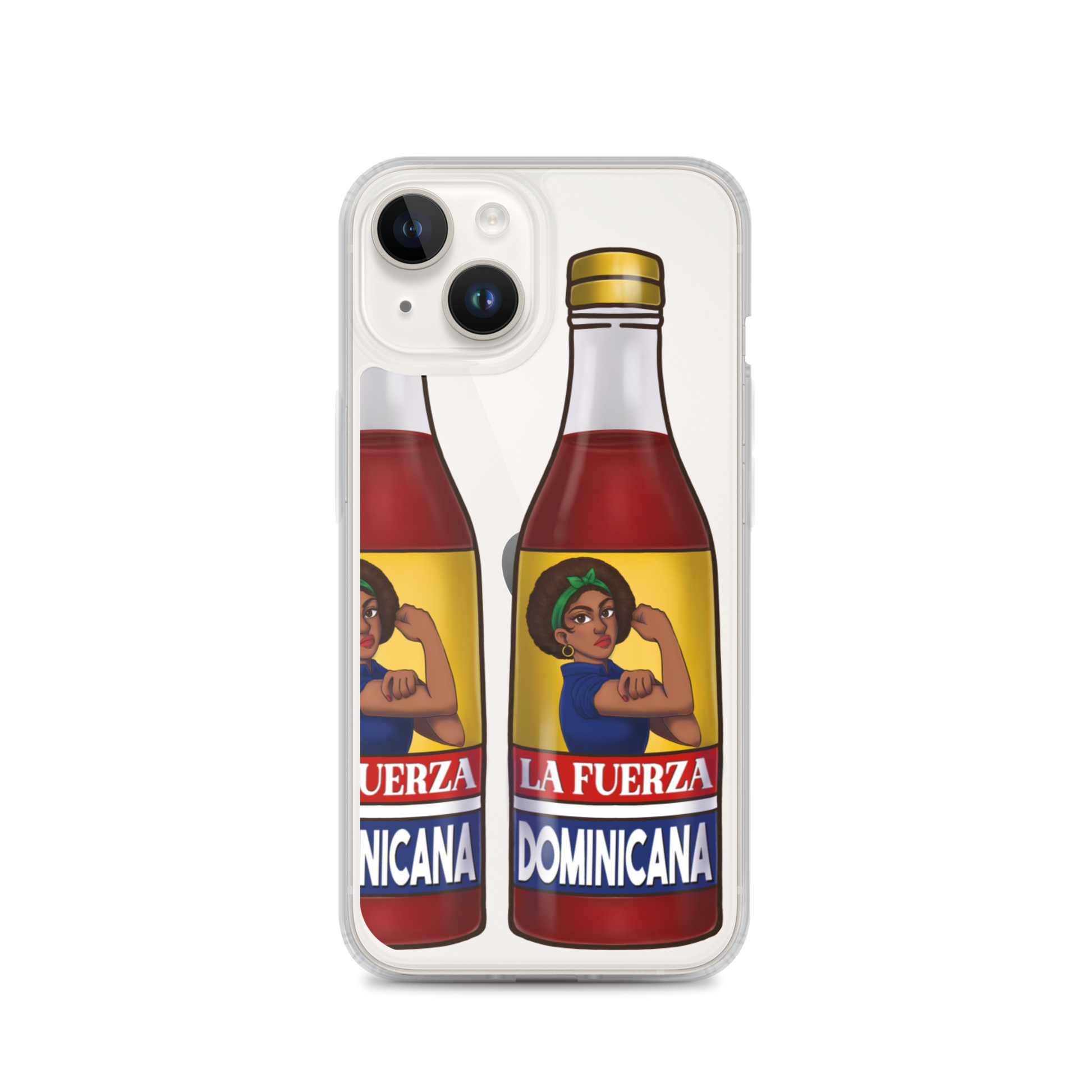La Fuerza Dominicana iPhone Case  - 2020 - DominicanGirlfriend.com - Frases Dominicanas - República Dominicana Lifestyle Graphic T-Shirts Streetwear & Accessories - New York - Bronx - Washington Heights - Miami - Florida - Boca Chica - USA - Dominican Clothing