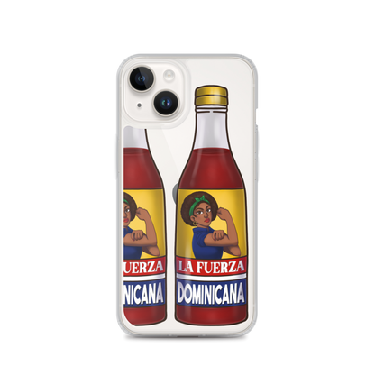 La Fuerza Dominicana iPhone Case  - 2020 - DominicanGirlfriend.com - Frases Dominicanas - República Dominicana Lifestyle Graphic T-Shirts Streetwear & Accessories - New York - Bronx - Washington Heights - Miami - Florida - Boca Chica - USA - Dominican Clothing