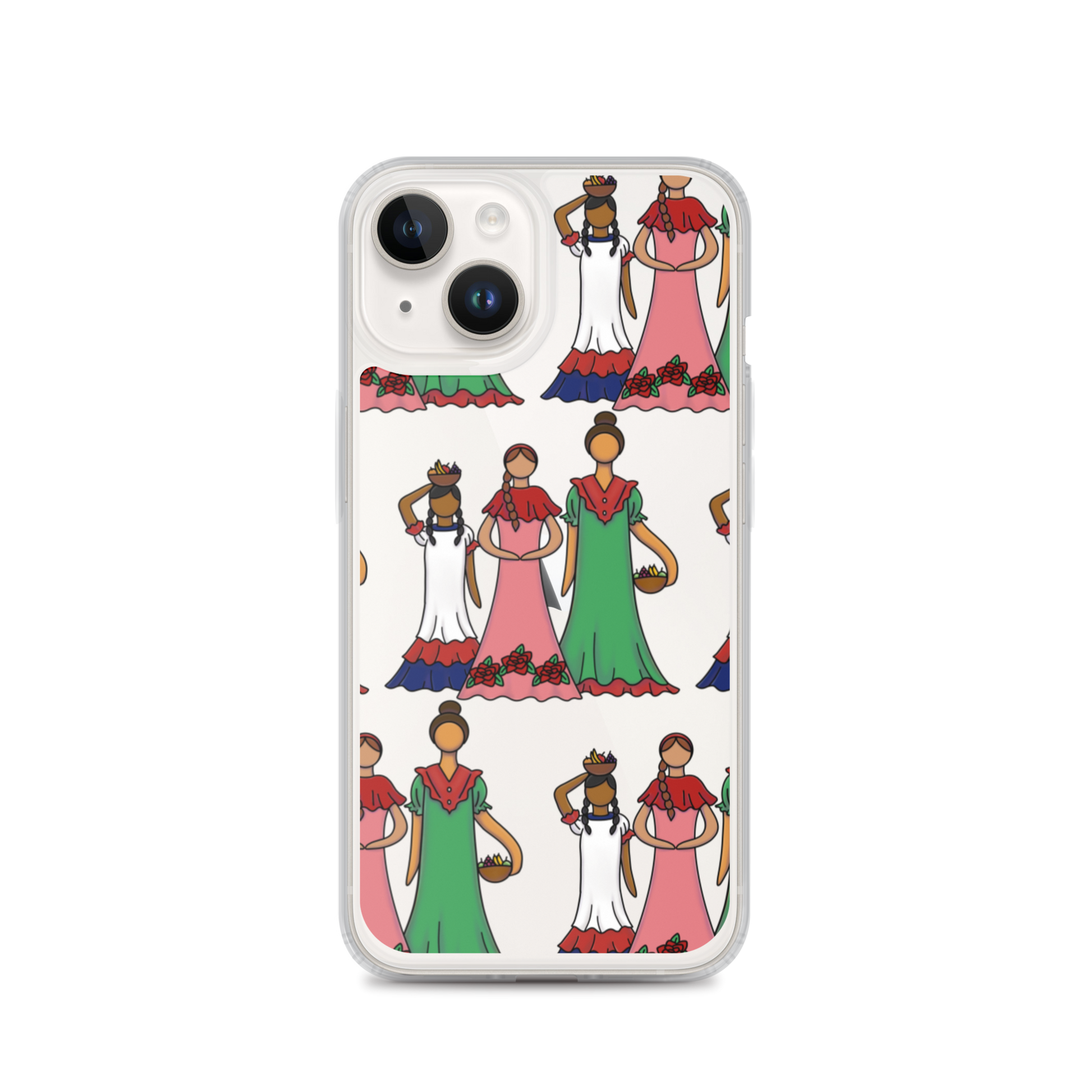 Dominican Faceless Dolls iPhone Case  - 2020 - DominicanGirlfriend.com - Frases Dominicanas - República Dominicana Lifestyle Graphic T-Shirts Streetwear & Accessories - New York - Bronx - Washington Heights - Miami - Florida - Boca Chica - USA - Dominican Clothing