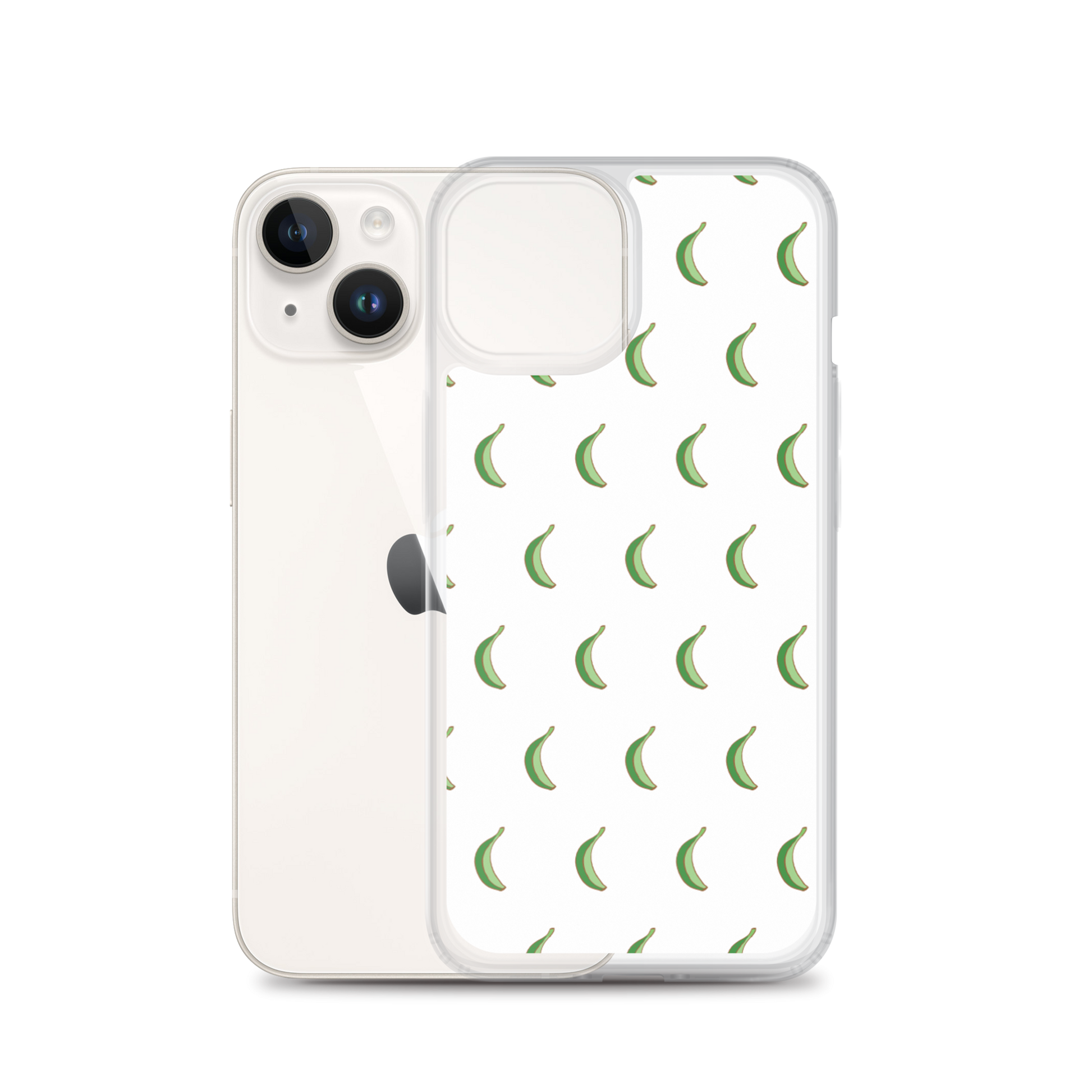 Platano All-Over Dominican iPhone Case (White)  - 2020 - DominicanGirlfriend.com - Frases Dominicanas - República Dominicana Lifestyle Graphic T-Shirts Streetwear & Accessories - New York - Bronx - Washington Heights - Miami - Florida - Boca Chica - USA - Dominican Clothing