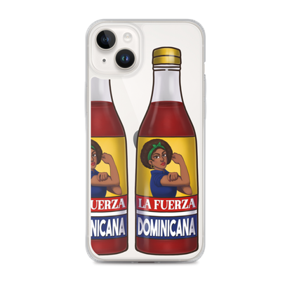 La Fuerza Dominicana iPhone Case  - 2020 - DominicanGirlfriend.com - Frases Dominicanas - República Dominicana Lifestyle Graphic T-Shirts Streetwear & Accessories - New York - Bronx - Washington Heights - Miami - Florida - Boca Chica - USA - Dominican Clothing