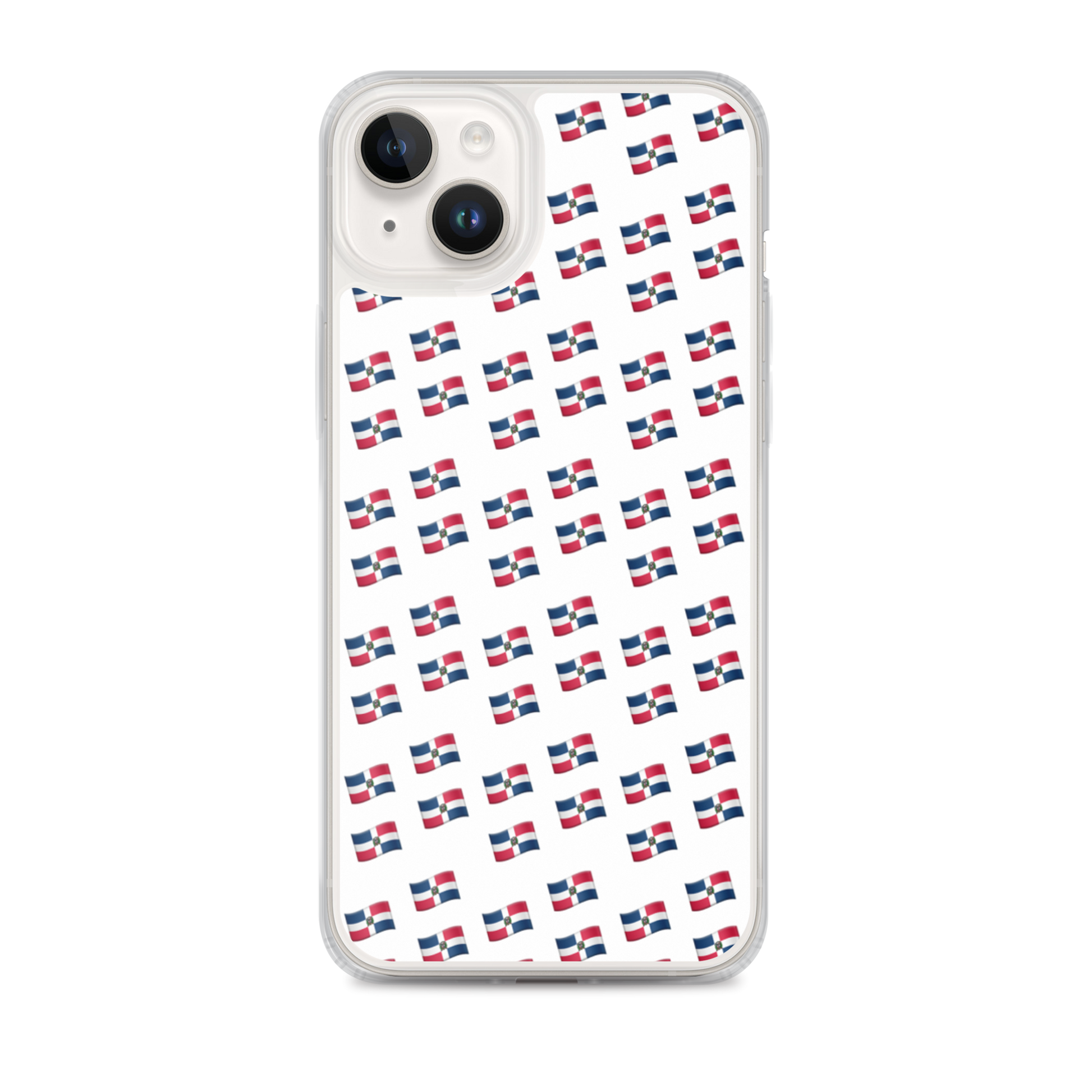 All-Over Emoji República Dominicana Flag iPhone Case  - 2020 - DominicanGirlfriend.com - Frases Dominicanas - República Dominicana Lifestyle Graphic T-Shirts Streetwear & Accessories - New York - Bronx - Washington Heights - Miami - Florida - Boca Chica - USA - Dominican Clothing