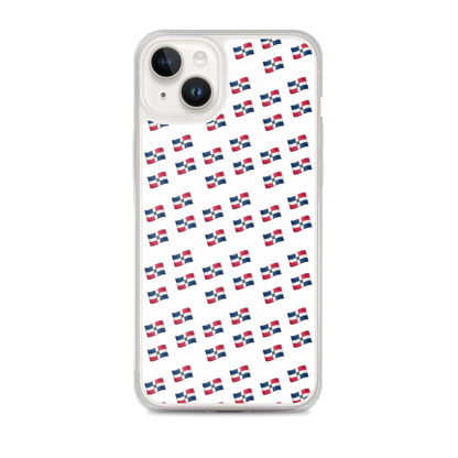 All-Over Emoji República Dominicana Flag iPhone Case  - 2020 - DominicanGirlfriend.com - Frases Dominicanas - República Dominicana Lifestyle Graphic T-Shirts Streetwear & Accessories - New York - Bronx - Washington Heights - Miami - Florida - Boca Chica - USA - Dominican Clothing