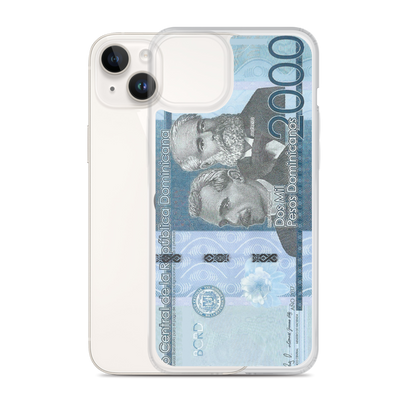 2000 Dominican Pesos iPhone Case  - 2020 - DominicanGirlfriend.com - Frases Dominicanas - República Dominicana Lifestyle Graphic T-Shirts Streetwear & Accessories - New York - Bronx - Washington Heights - Miami - Florida - Boca Chica - USA - Dominican Clothing