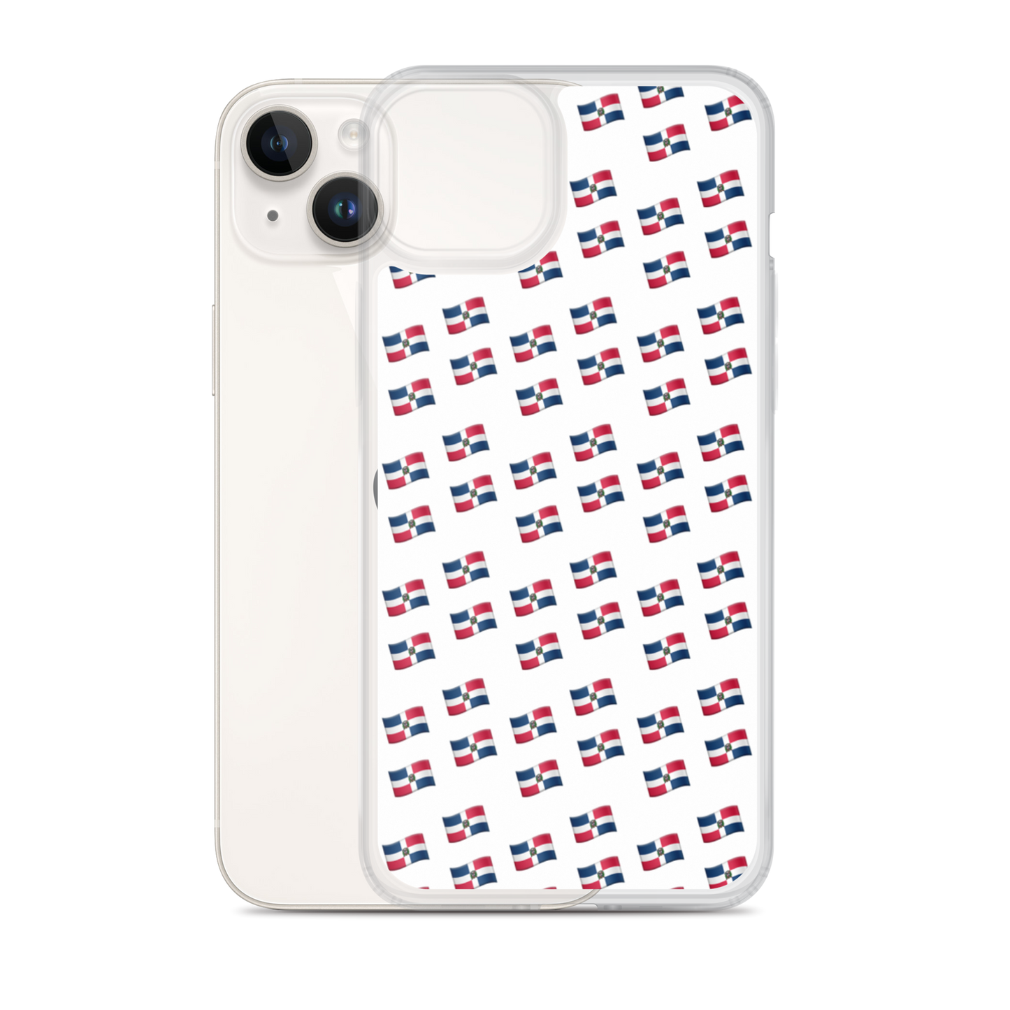 All-Over Emoji República Dominicana Flag iPhone Case  - 2020 - DominicanGirlfriend.com - Frases Dominicanas - República Dominicana Lifestyle Graphic T-Shirts Streetwear & Accessories - New York - Bronx - Washington Heights - Miami - Florida - Boca Chica - USA - Dominican Clothing