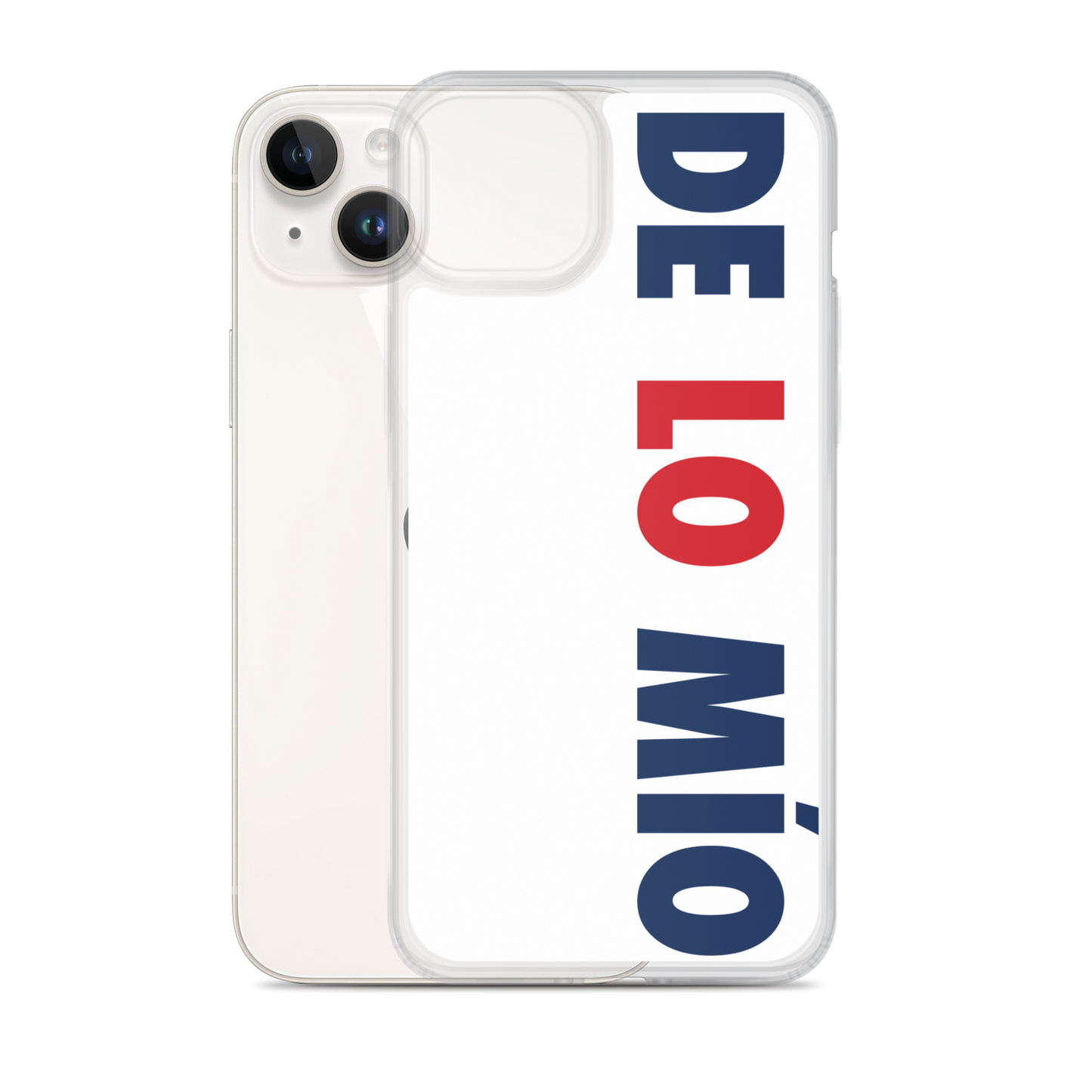 De Lo Mio Dominican iPhone Case  - 2020 - DominicanGirlfriend.com - Frases Dominicanas - República Dominicana Lifestyle Graphic T-Shirts Streetwear & Accessories - New York - Bronx - Washington Heights - Miami - Florida - Boca Chica - USA - Dominican Clothing