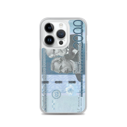 2000 Dominican Pesos iPhone Case  - 2020 - DominicanGirlfriend.com - Frases Dominicanas - República Dominicana Lifestyle Graphic T-Shirts Streetwear & Accessories - New York - Bronx - Washington Heights - Miami - Florida - Boca Chica - USA - Dominican Clothing