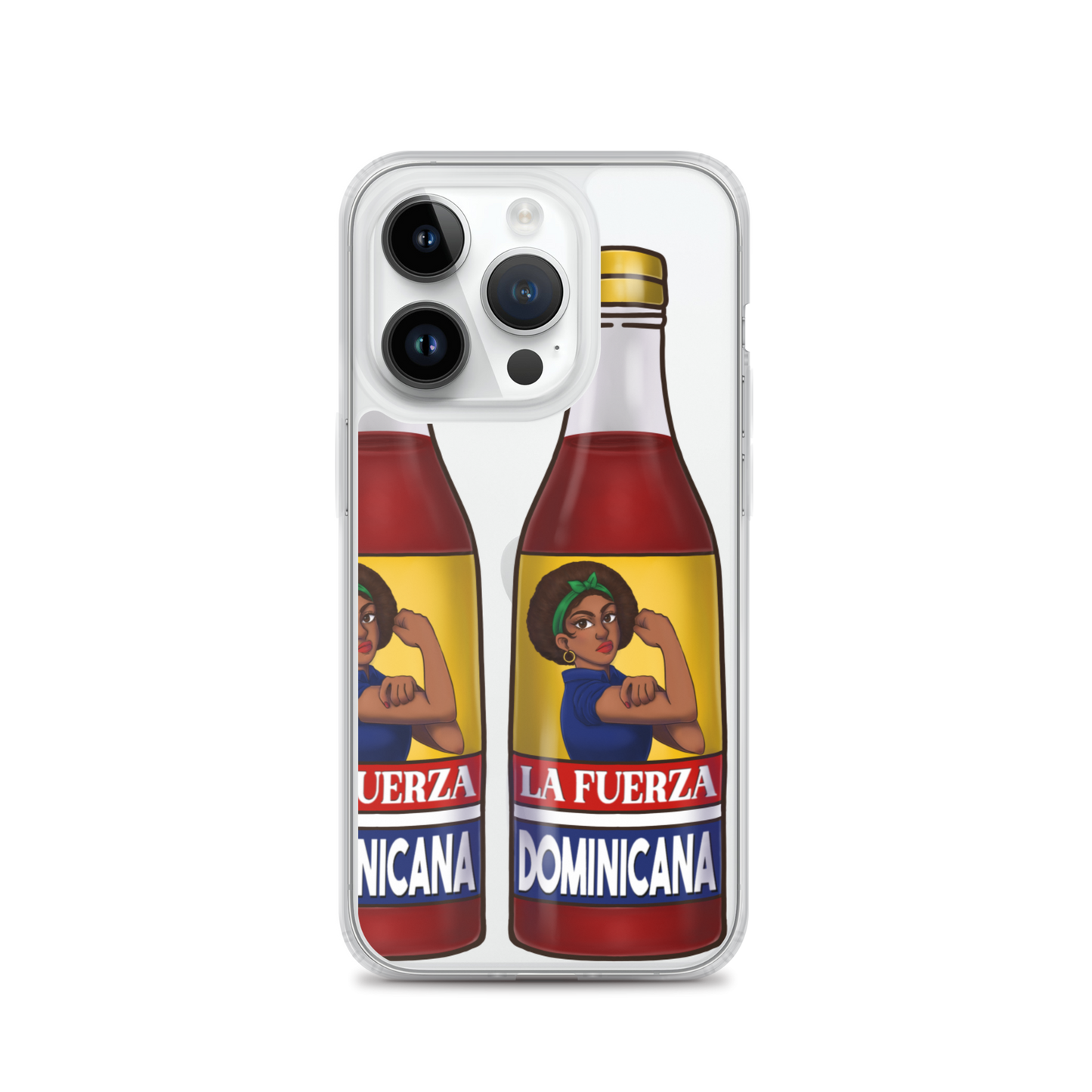 La Fuerza Dominicana iPhone Case  - 2020 - DominicanGirlfriend.com - Frases Dominicanas - República Dominicana Lifestyle Graphic T-Shirts Streetwear & Accessories - New York - Bronx - Washington Heights - Miami - Florida - Boca Chica - USA - Dominican Clothing