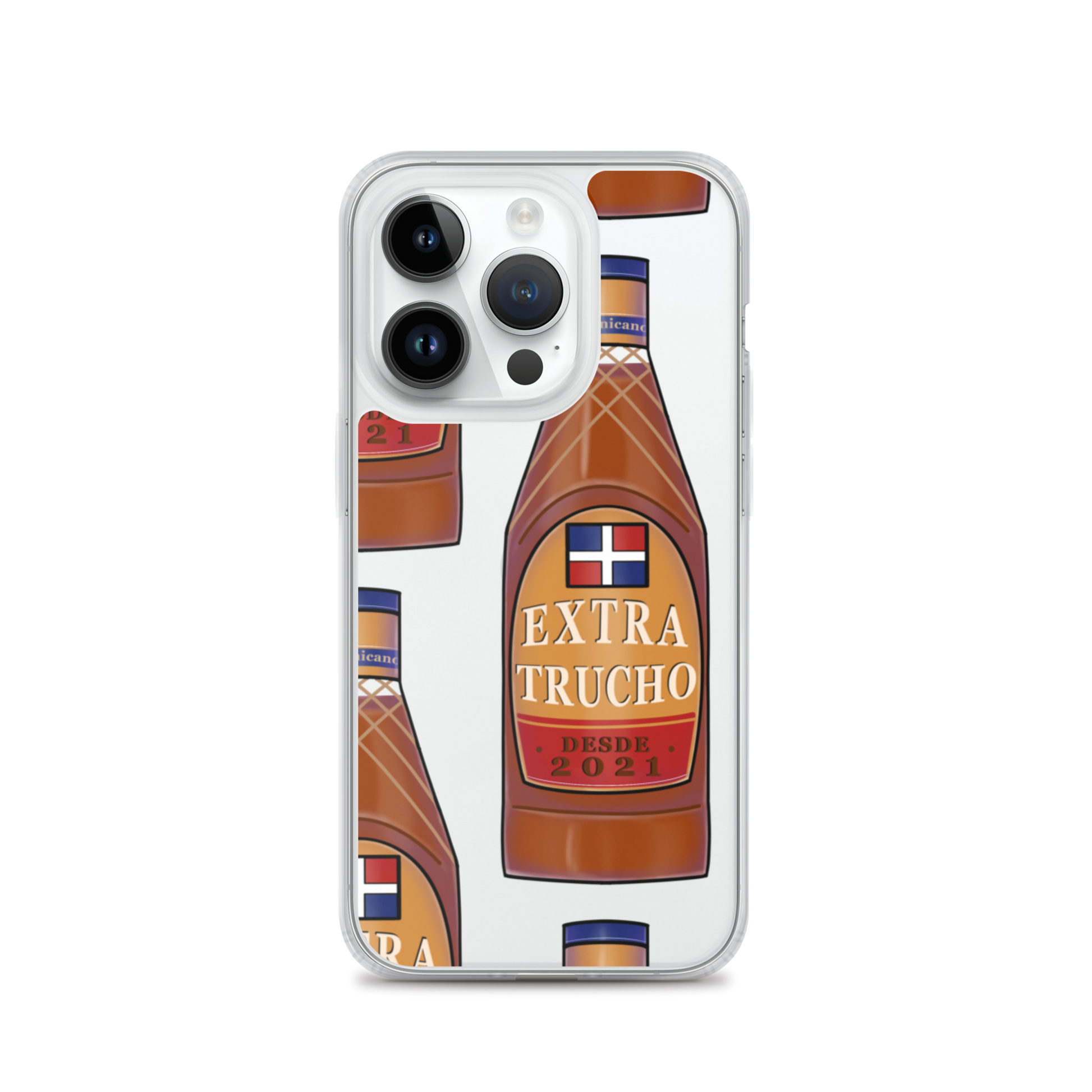 Extra Trucho Dominican Rum iPhone Case  - 2020 - DominicanGirlfriend.com - Frases Dominicanas - República Dominicana Lifestyle Graphic T-Shirts Streetwear & Accessories - New York - Bronx - Washington Heights - Miami - Florida - Boca Chica - USA - Dominican Clothing