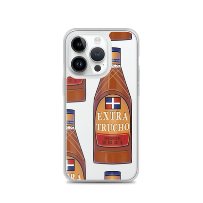 Extra Trucho Dominican Rum iPhone Case  - 2020 - DominicanGirlfriend.com - Frases Dominicanas - República Dominicana Lifestyle Graphic T-Shirts Streetwear & Accessories - New York - Bronx - Washington Heights - Miami - Florida - Boca Chica - USA - Dominican Clothing