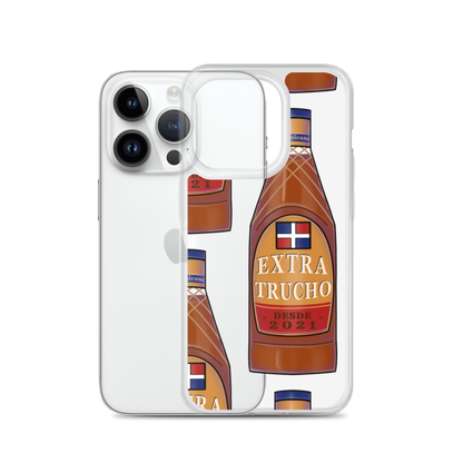 Extra Trucho Dominican Rum iPhone Case  - 2020 - DominicanGirlfriend.com - Frases Dominicanas - República Dominicana Lifestyle Graphic T-Shirts Streetwear & Accessories - New York - Bronx - Washington Heights - Miami - Florida - Boca Chica - USA - Dominican Clothing