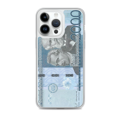 2000 Dominican Pesos iPhone Case  - 2020 - DominicanGirlfriend.com - Frases Dominicanas - República Dominicana Lifestyle Graphic T-Shirts Streetwear & Accessories - New York - Bronx - Washington Heights - Miami - Florida - Boca Chica - USA - Dominican Clothing