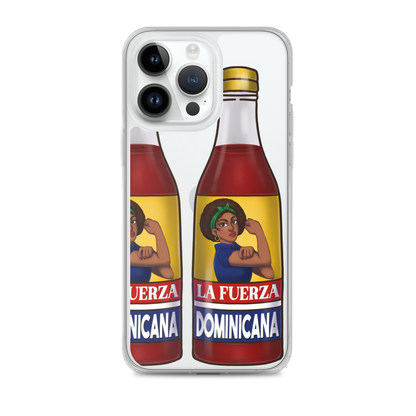 La Fuerza Dominicana iPhone Case  - 2020 - DominicanGirlfriend.com - Frases Dominicanas - República Dominicana Lifestyle Graphic T-Shirts Streetwear & Accessories - New York - Bronx - Washington Heights - Miami - Florida - Boca Chica - USA - Dominican Clothing