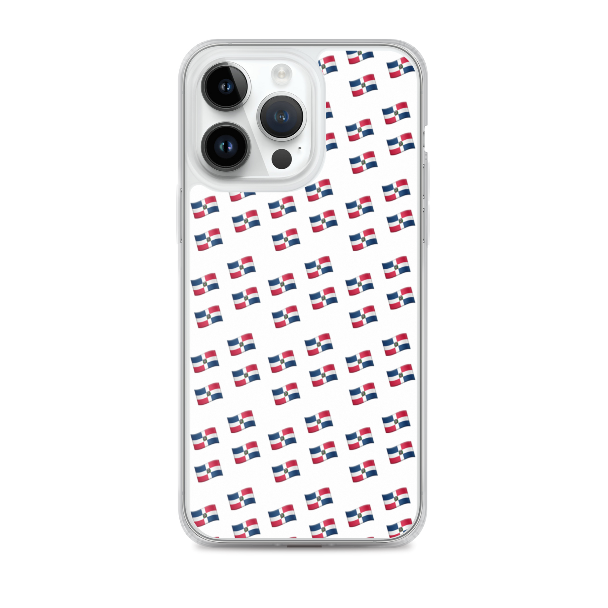 All-Over Emoji República Dominicana Flag iPhone Case  - 2020 - DominicanGirlfriend.com - Frases Dominicanas - República Dominicana Lifestyle Graphic T-Shirts Streetwear & Accessories - New York - Bronx - Washington Heights - Miami - Florida - Boca Chica - USA - Dominican Clothing