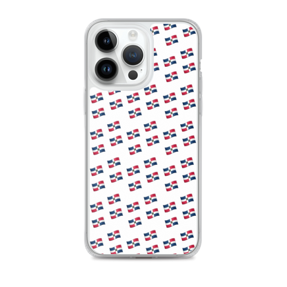 All-Over Emoji República Dominicana Flag iPhone Case  - 2020 - DominicanGirlfriend.com - Frases Dominicanas - República Dominicana Lifestyle Graphic T-Shirts Streetwear & Accessories - New York - Bronx - Washington Heights - Miami - Florida - Boca Chica - USA - Dominican Clothing