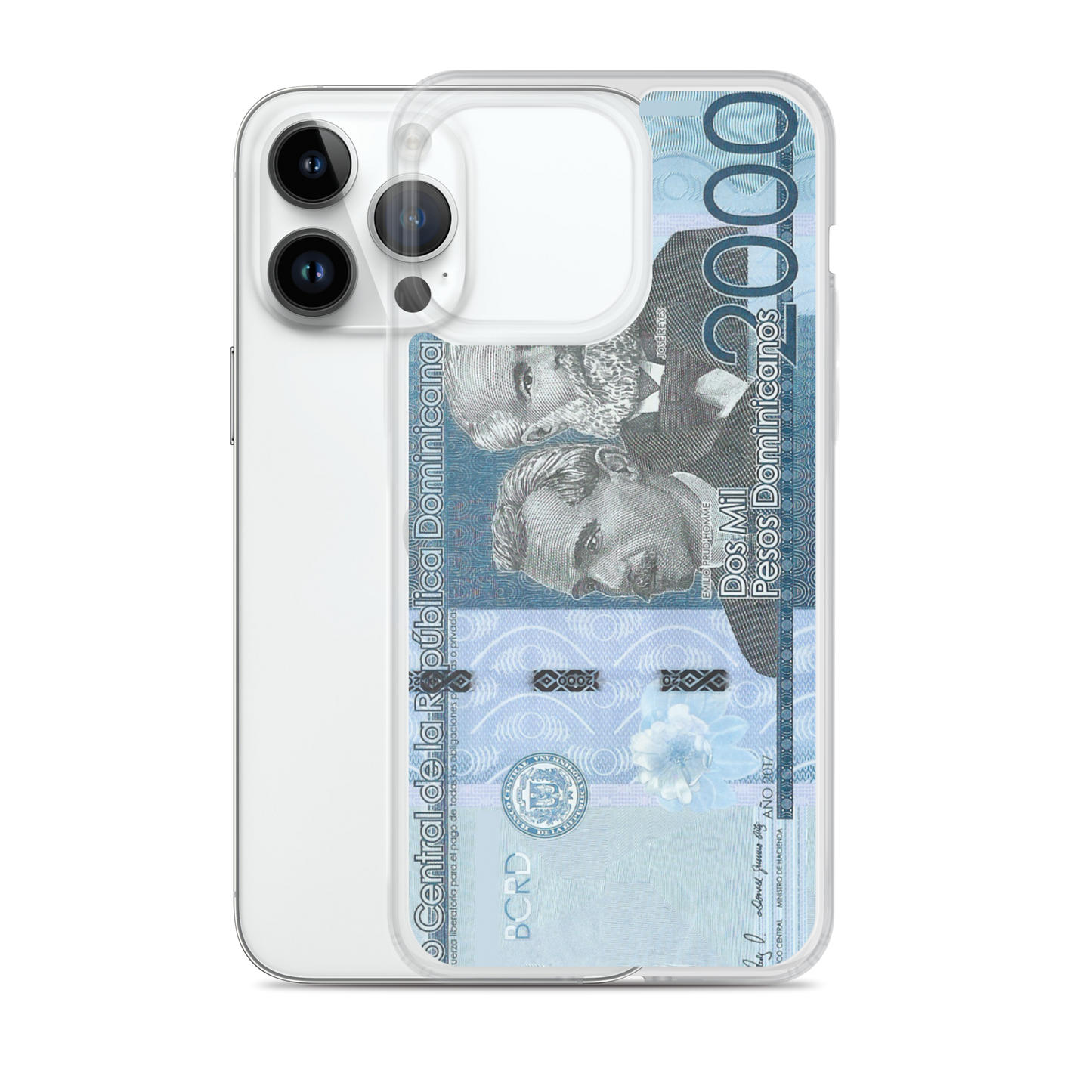 2000 Dominican Pesos iPhone Case  - 2020 - DominicanGirlfriend.com - Frases Dominicanas - República Dominicana Lifestyle Graphic T-Shirts Streetwear & Accessories - New York - Bronx - Washington Heights - Miami - Florida - Boca Chica - USA - Dominican Clothing
