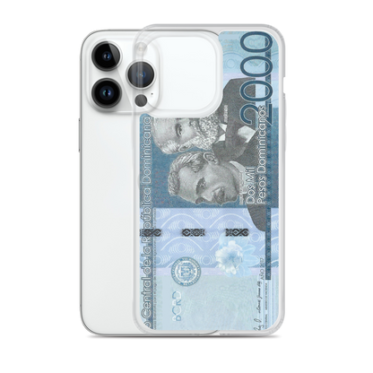 2000 Dominican Pesos iPhone Case  - 2020 - DominicanGirlfriend.com - Frases Dominicanas - República Dominicana Lifestyle Graphic T-Shirts Streetwear & Accessories - New York - Bronx - Washington Heights - Miami - Florida - Boca Chica - USA - Dominican Clothing