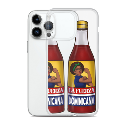 La Fuerza Dominicana iPhone Case  - 2020 - DominicanGirlfriend.com - Frases Dominicanas - República Dominicana Lifestyle Graphic T-Shirts Streetwear & Accessories - New York - Bronx - Washington Heights - Miami - Florida - Boca Chica - USA - Dominican Clothing