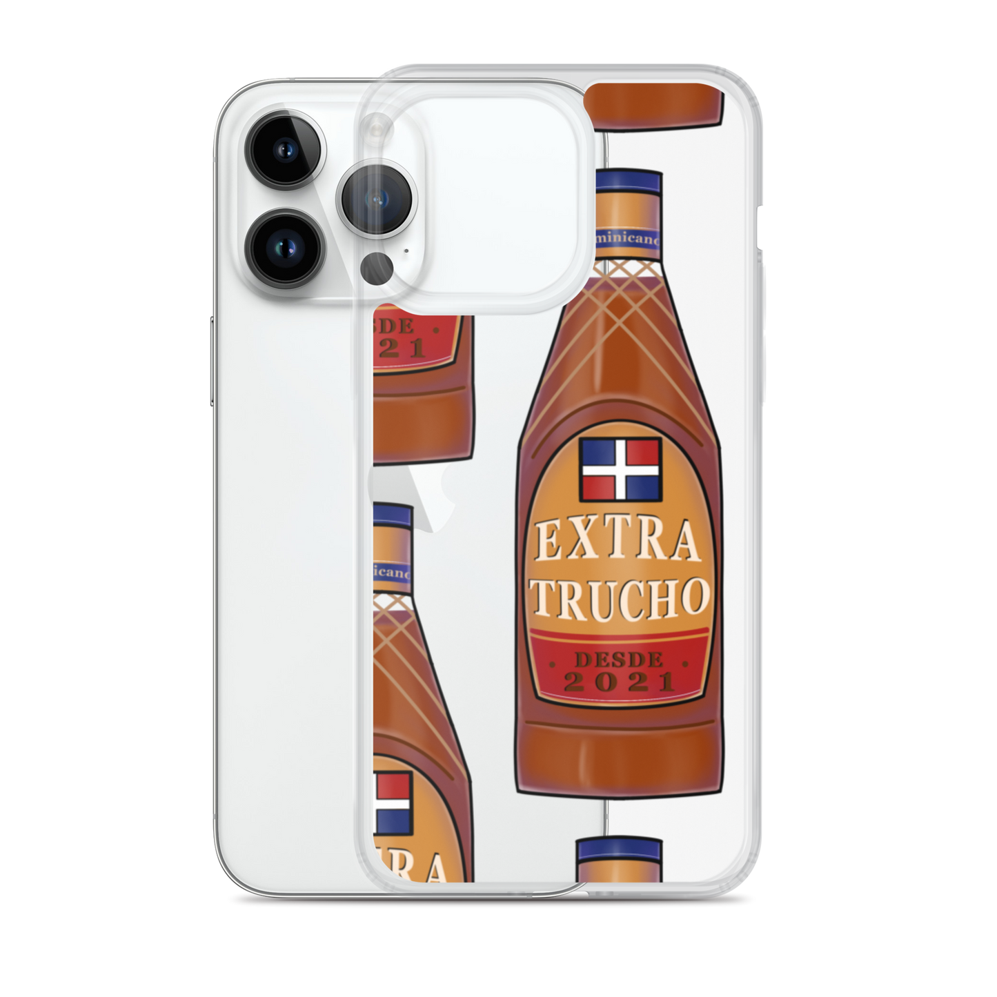 Extra Trucho Dominican Rum iPhone Case  - 2020 - DominicanGirlfriend.com - Frases Dominicanas - República Dominicana Lifestyle Graphic T-Shirts Streetwear & Accessories - New York - Bronx - Washington Heights - Miami - Florida - Boca Chica - USA - Dominican Clothing