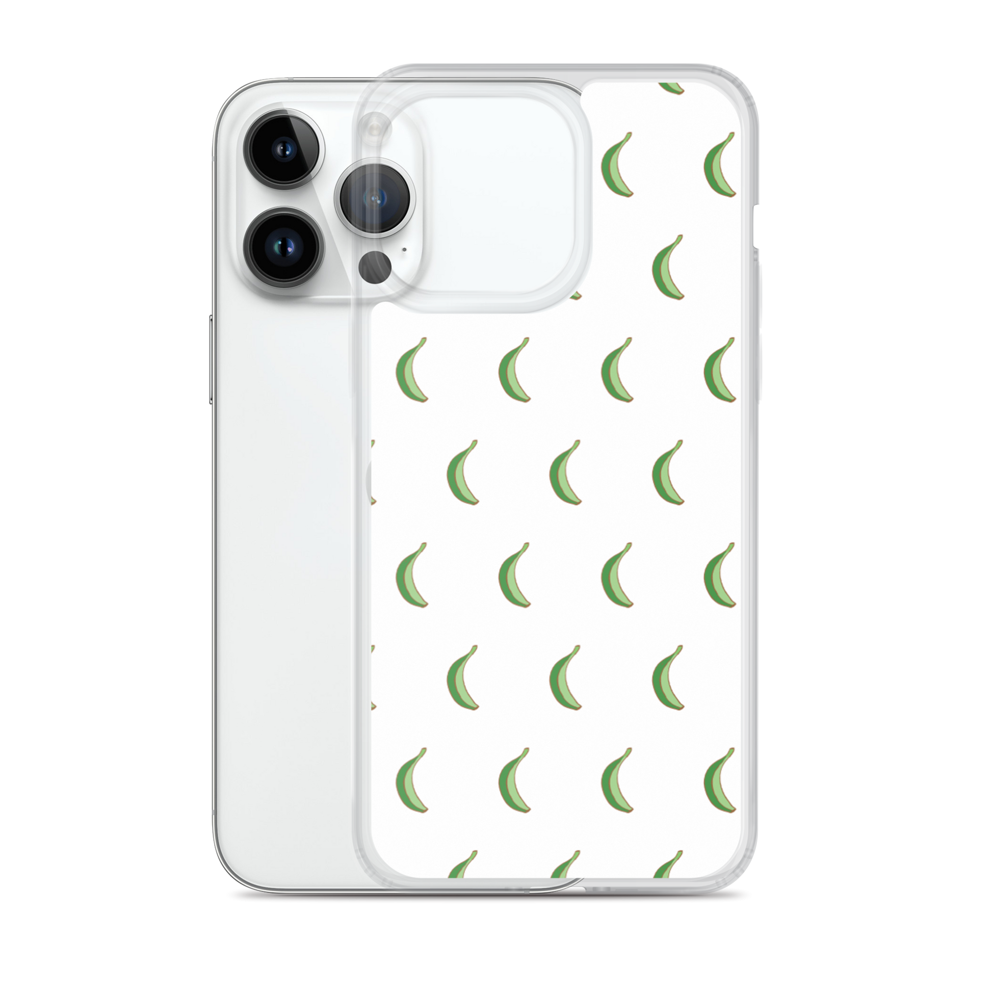 Platano All-Over Dominican iPhone Case (White)  - 2020 - DominicanGirlfriend.com - Frases Dominicanas - República Dominicana Lifestyle Graphic T-Shirts Streetwear & Accessories - New York - Bronx - Washington Heights - Miami - Florida - Boca Chica - USA - Dominican Clothing