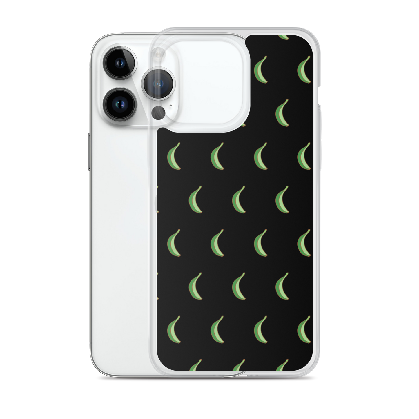 Platano All-Over Dominican iPhone Case (Black)  - 2020 - DominicanGirlfriend.com - Frases Dominicanas - República Dominicana Lifestyle Graphic T-Shirts Streetwear & Accessories - New York - Bronx - Washington Heights - Miami - Florida - Boca Chica - USA - Dominican Clothing