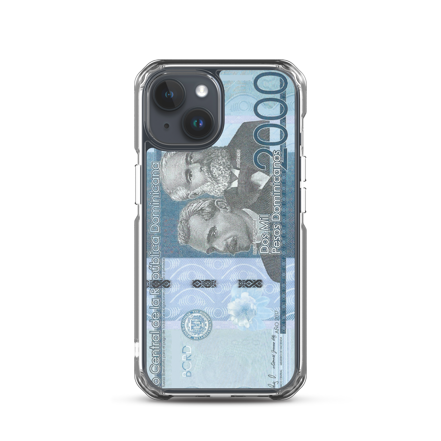 2000 Dominican Pesos iPhone Case  - 2020 - DominicanGirlfriend.com - Frases Dominicanas - República Dominicana Lifestyle Graphic T-Shirts Streetwear & Accessories - New York - Bronx - Washington Heights - Miami - Florida - Boca Chica - USA - Dominican Clothing