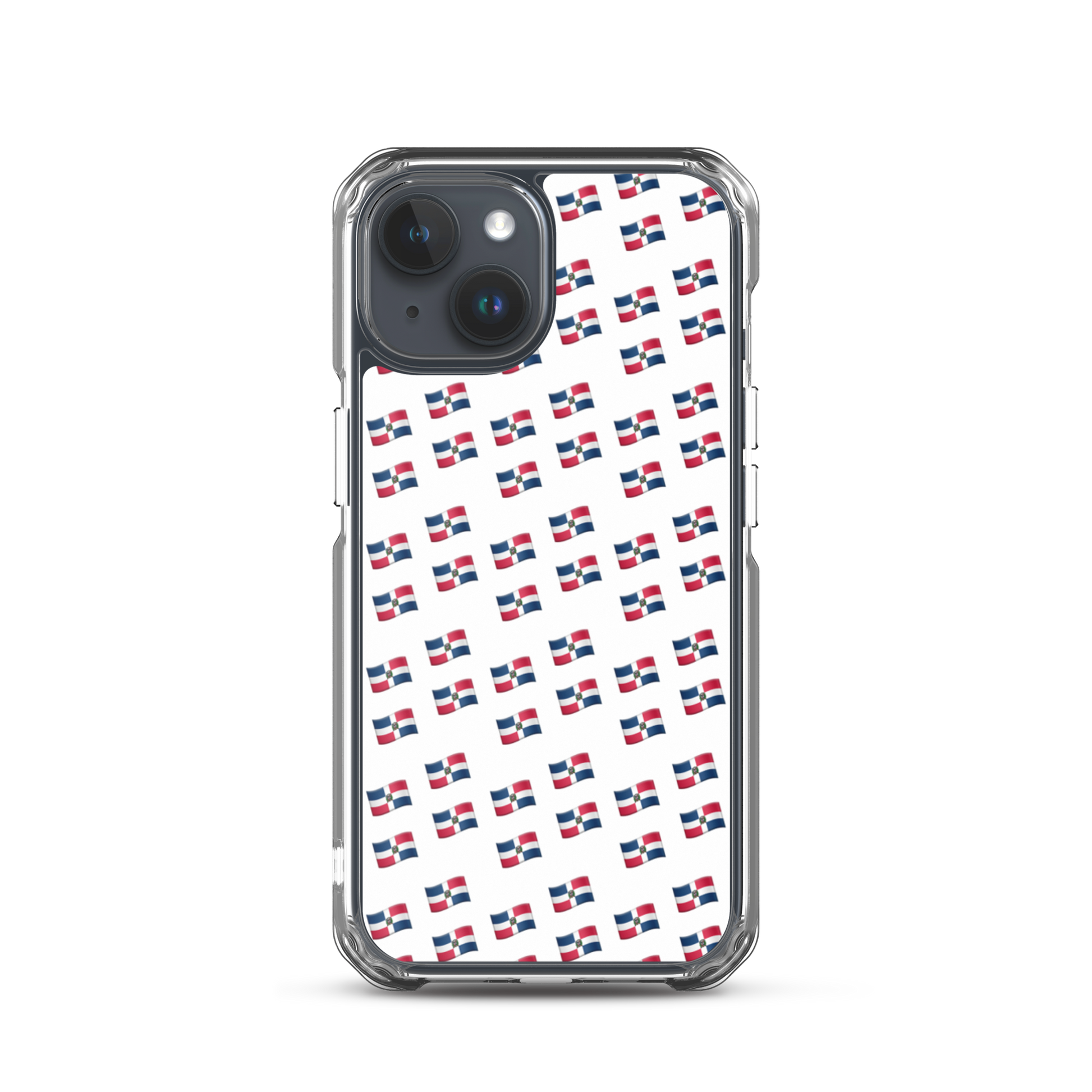 All-Over Emoji República Dominicana Flag iPhone Case  - 2020 - DominicanGirlfriend.com - Frases Dominicanas - República Dominicana Lifestyle Graphic T-Shirts Streetwear & Accessories - New York - Bronx - Washington Heights - Miami - Florida - Boca Chica - USA - Dominican Clothing