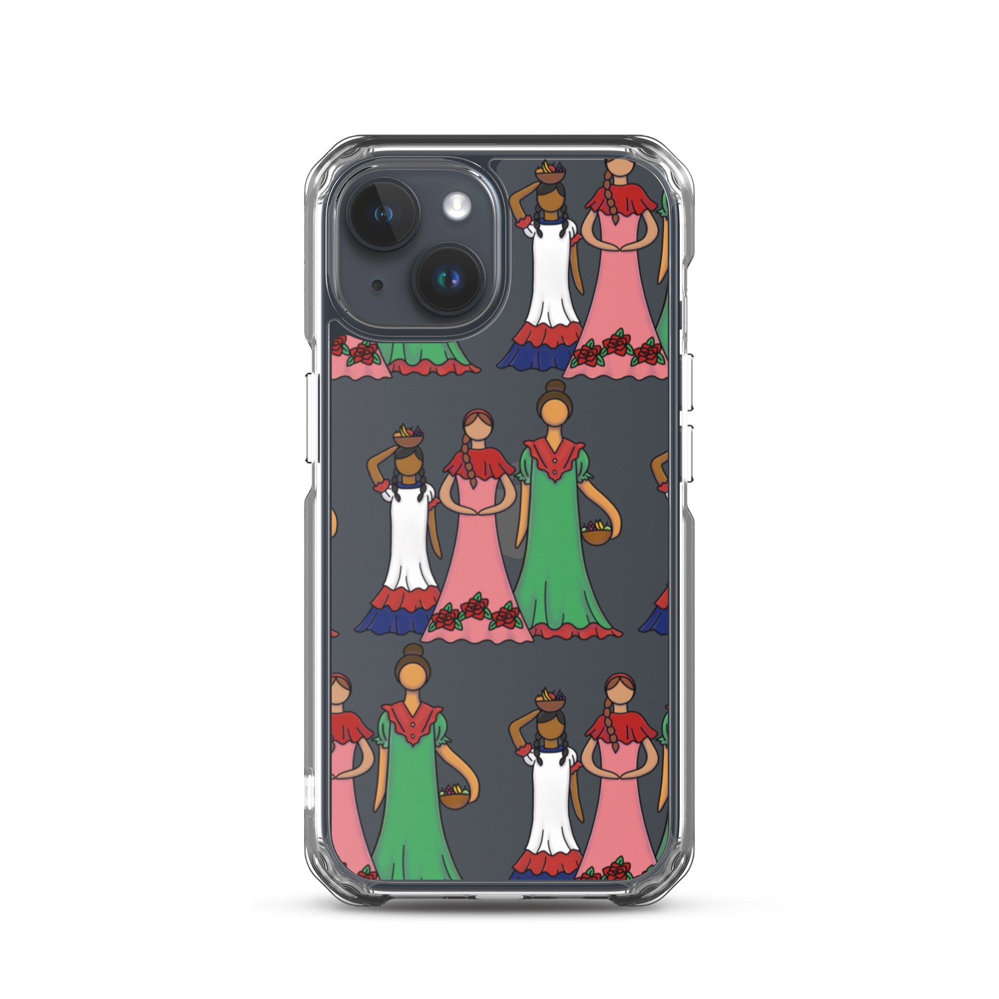 Dominican Faceless Dolls iPhone Case  - 2020 - DominicanGirlfriend.com - Frases Dominicanas - República Dominicana Lifestyle Graphic T-Shirts Streetwear & Accessories - New York - Bronx - Washington Heights - Miami - Florida - Boca Chica - USA - Dominican Clothing