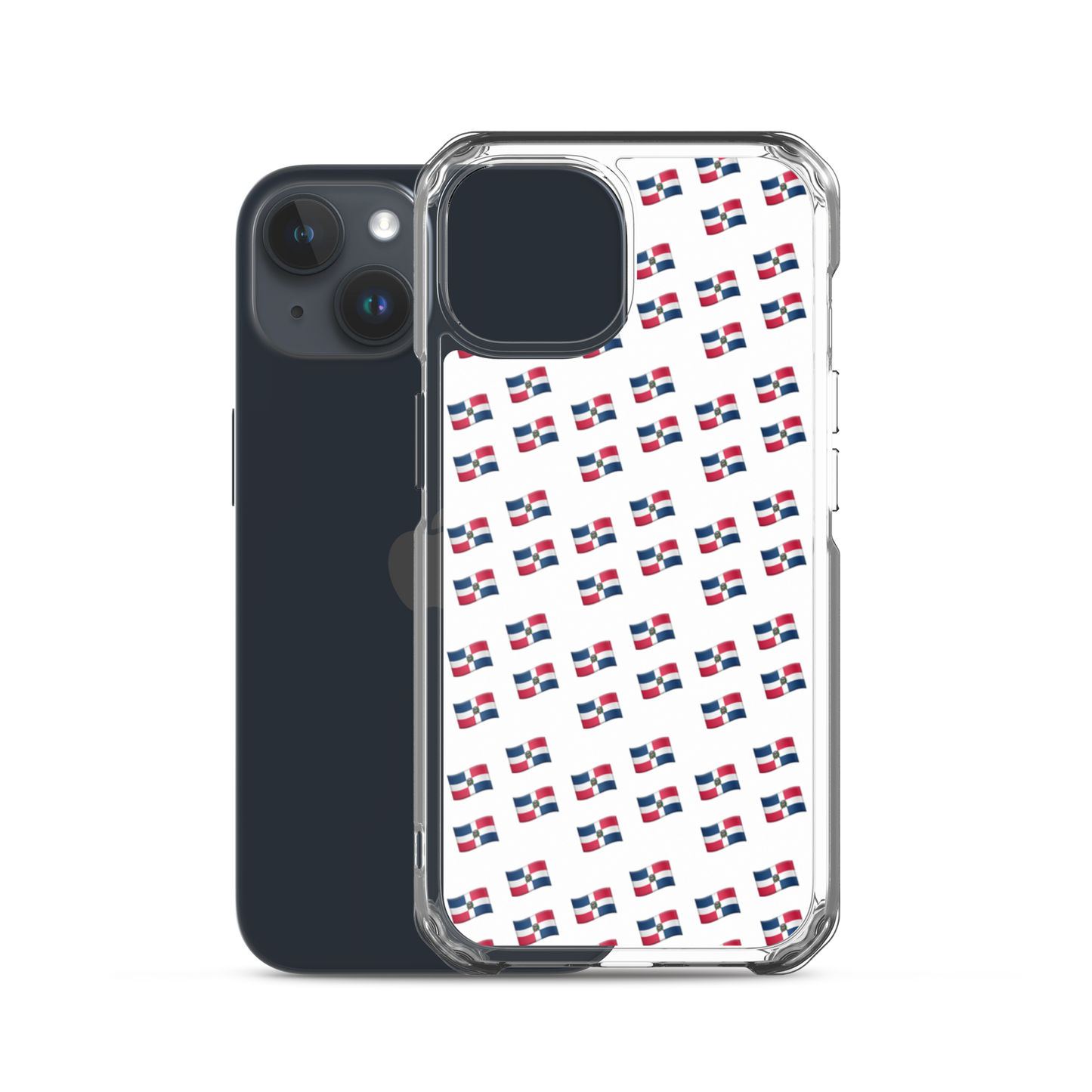 All-Over Emoji República Dominicana Flag iPhone Case  - 2020 - DominicanGirlfriend.com - Frases Dominicanas - República Dominicana Lifestyle Graphic T-Shirts Streetwear & Accessories - New York - Bronx - Washington Heights - Miami - Florida - Boca Chica - USA - Dominican Clothing