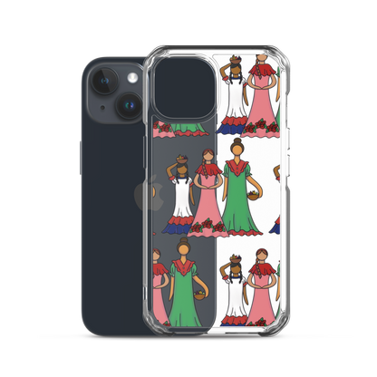 Dominican Faceless Dolls iPhone Case  - 2020 - DominicanGirlfriend.com - Frases Dominicanas - República Dominicana Lifestyle Graphic T-Shirts Streetwear & Accessories - New York - Bronx - Washington Heights - Miami - Florida - Boca Chica - USA - Dominican Clothing