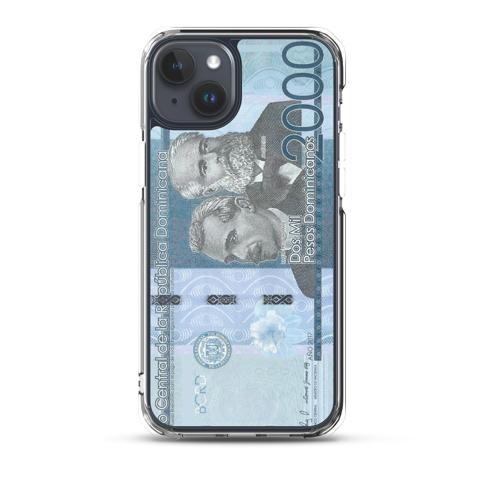 2000 Dominican Pesos iPhone Case  - 2020 - DominicanGirlfriend.com - Frases Dominicanas - República Dominicana Lifestyle Graphic T-Shirts Streetwear & Accessories - New York - Bronx - Washington Heights - Miami - Florida - Boca Chica - USA - Dominican Clothing