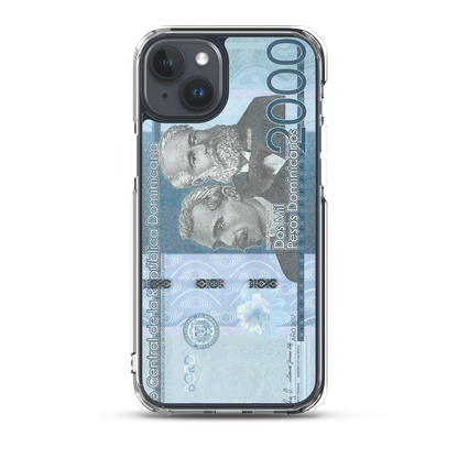 2000 Dominican Pesos iPhone Case  - 2020 - DominicanGirlfriend.com - Frases Dominicanas - República Dominicana Lifestyle Graphic T-Shirts Streetwear & Accessories - New York - Bronx - Washington Heights - Miami - Florida - Boca Chica - USA - Dominican Clothing