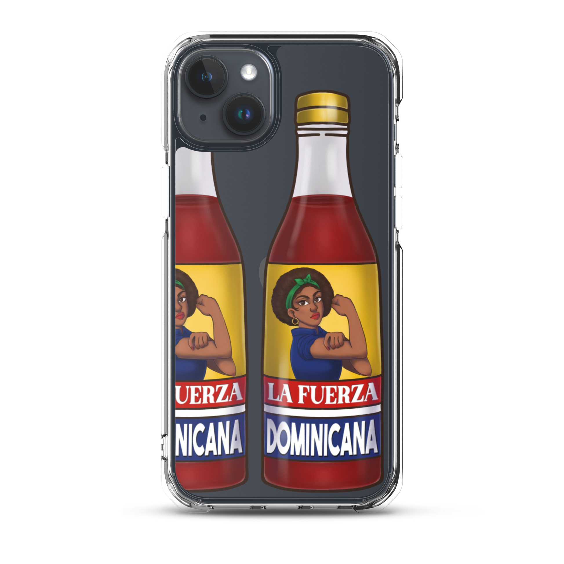 La Fuerza Dominicana iPhone Case  - 2020 - DominicanGirlfriend.com - Frases Dominicanas - República Dominicana Lifestyle Graphic T-Shirts Streetwear & Accessories - New York - Bronx - Washington Heights - Miami - Florida - Boca Chica - USA - Dominican Clothing