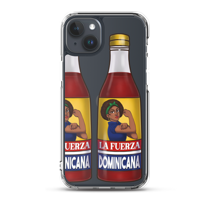 La Fuerza Dominicana iPhone Case  - 2020 - DominicanGirlfriend.com - Frases Dominicanas - República Dominicana Lifestyle Graphic T-Shirts Streetwear & Accessories - New York - Bronx - Washington Heights - Miami - Florida - Boca Chica - USA - Dominican Clothing