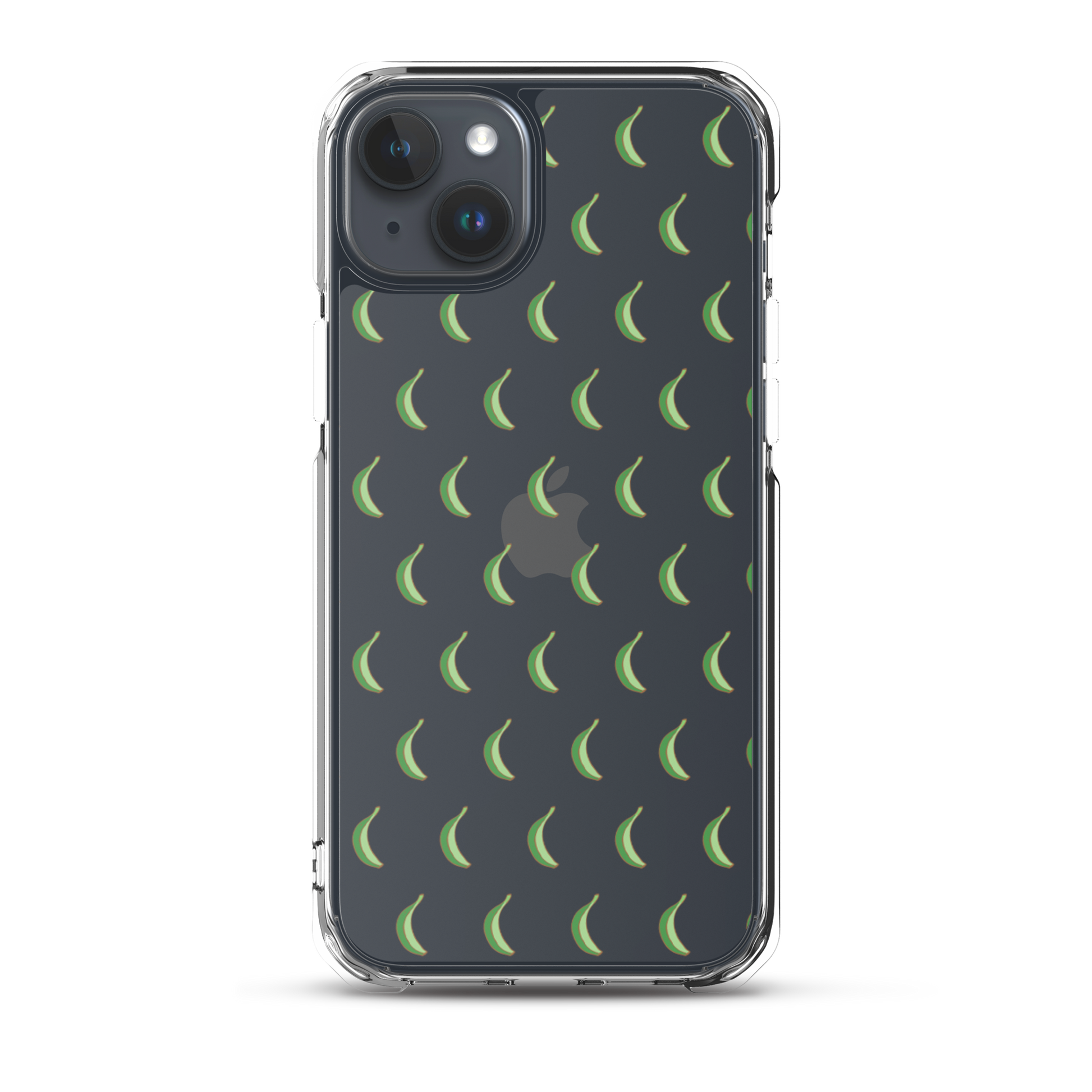 Platano All-Over Dominican iPhone Case (Transparent)  - 2020 - DominicanGirlfriend.com - Frases Dominicanas - República Dominicana Lifestyle Graphic T-Shirts Streetwear & Accessories - New York - Bronx - Washington Heights - Miami - Florida - Boca Chica - USA - Dominican Clothing