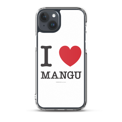 I Love Mangu iPhone Case  - 2020 - DominicanGirlfriend.com - Frases Dominicanas - República Dominicana Lifestyle Graphic T-Shirts Streetwear & Accessories - New York - Bronx - Washington Heights - Miami - Florida - Boca Chica - USA - Dominican Clothing