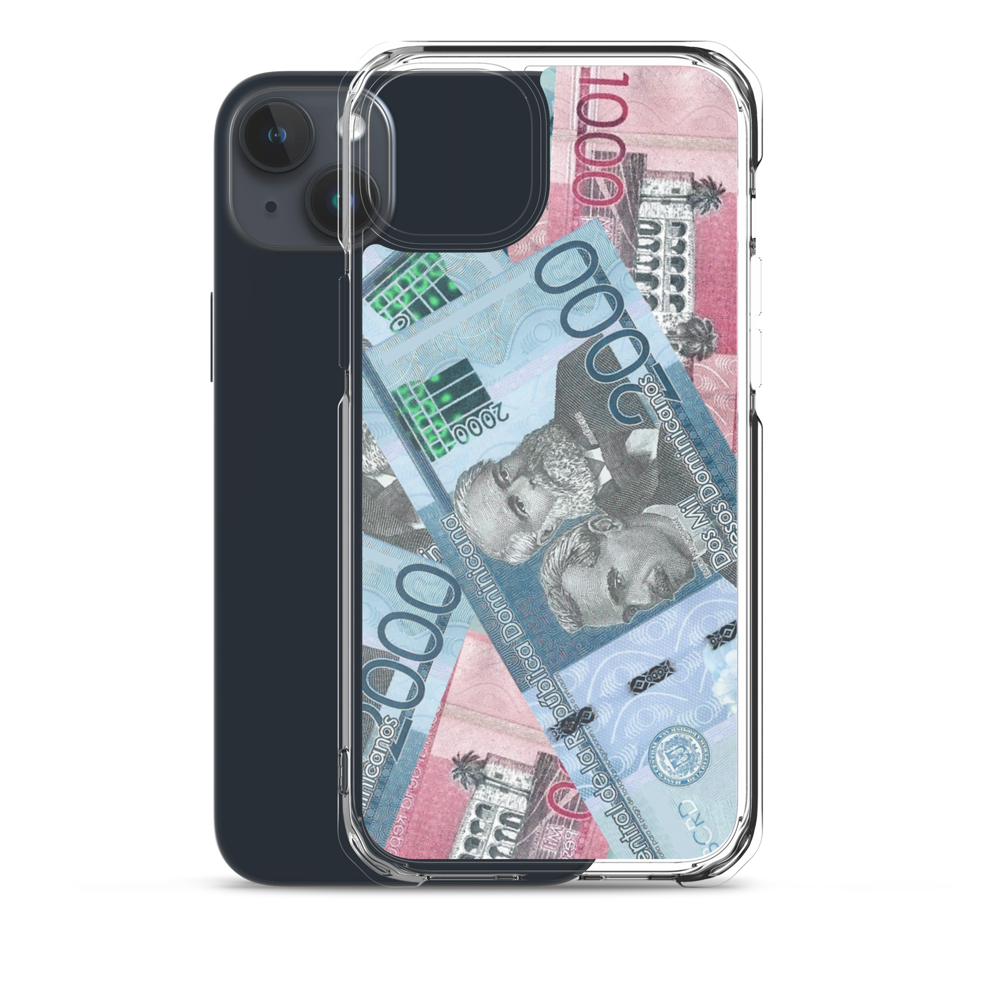 1000 y 2000 Dominican Pesos iPhone Case  - 2020 - DominicanGirlfriend.com - Frases Dominicanas - República Dominicana Lifestyle Graphic T-Shirts Streetwear & Accessories - New York - Bronx - Washington Heights - Miami - Florida - Boca Chica - USA - Dominican Clothing