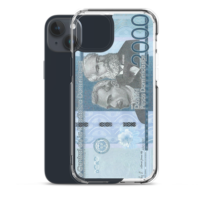 2000 Dominican Pesos iPhone Case  - 2020 - DominicanGirlfriend.com - Frases Dominicanas - República Dominicana Lifestyle Graphic T-Shirts Streetwear & Accessories - New York - Bronx - Washington Heights - Miami - Florida - Boca Chica - USA - Dominican Clothing