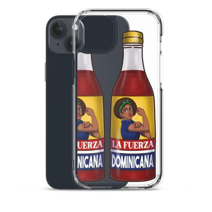 La Fuerza Dominicana iPhone Case  - 2020 - DominicanGirlfriend.com - Frases Dominicanas - República Dominicana Lifestyle Graphic T-Shirts Streetwear & Accessories - New York - Bronx - Washington Heights - Miami - Florida - Boca Chica - USA - Dominican Clothing