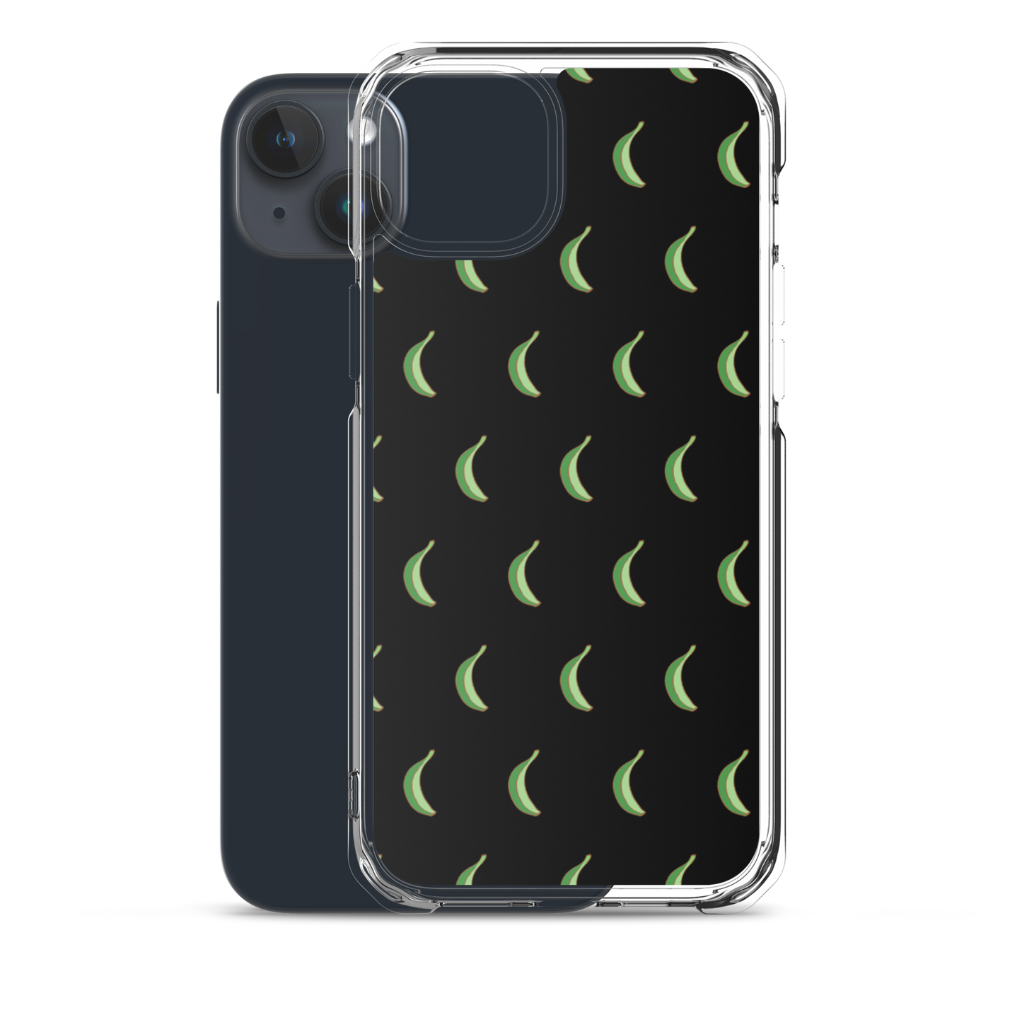 Platano All-Over Dominican iPhone Case (Black)  - 2020 - DominicanGirlfriend.com - Frases Dominicanas - República Dominicana Lifestyle Graphic T-Shirts Streetwear & Accessories - New York - Bronx - Washington Heights - Miami - Florida - Boca Chica - USA - Dominican Clothing