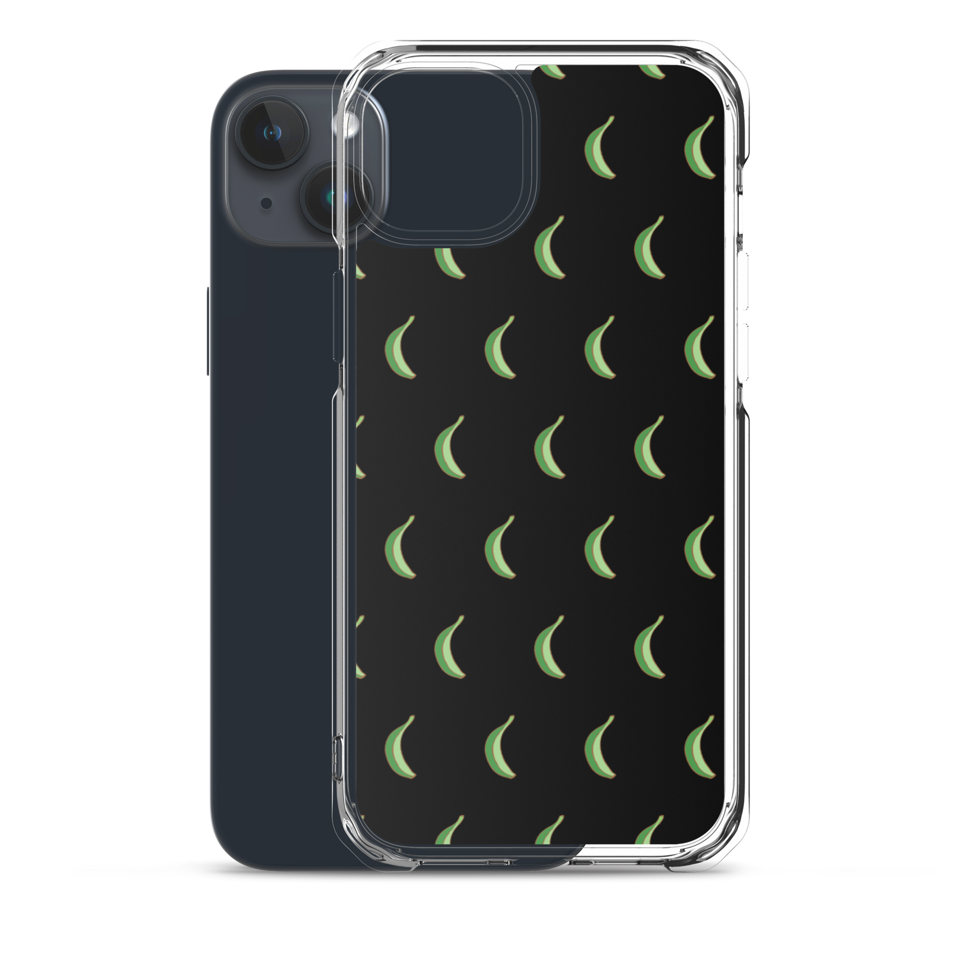 Platano All-Over Dominican iPhone Case (Black)  - 2020 - DominicanGirlfriend.com - Frases Dominicanas - República Dominicana Lifestyle Graphic T-Shirts Streetwear & Accessories - New York - Bronx - Washington Heights - Miami - Florida - Boca Chica - USA - Dominican Clothing