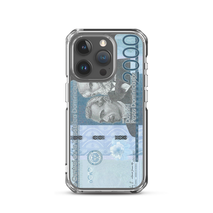2000 Dominican Pesos iPhone Case  - 2020 - DominicanGirlfriend.com - Frases Dominicanas - República Dominicana Lifestyle Graphic T-Shirts Streetwear & Accessories - New York - Bronx - Washington Heights - Miami - Florida - Boca Chica - USA - Dominican Clothing