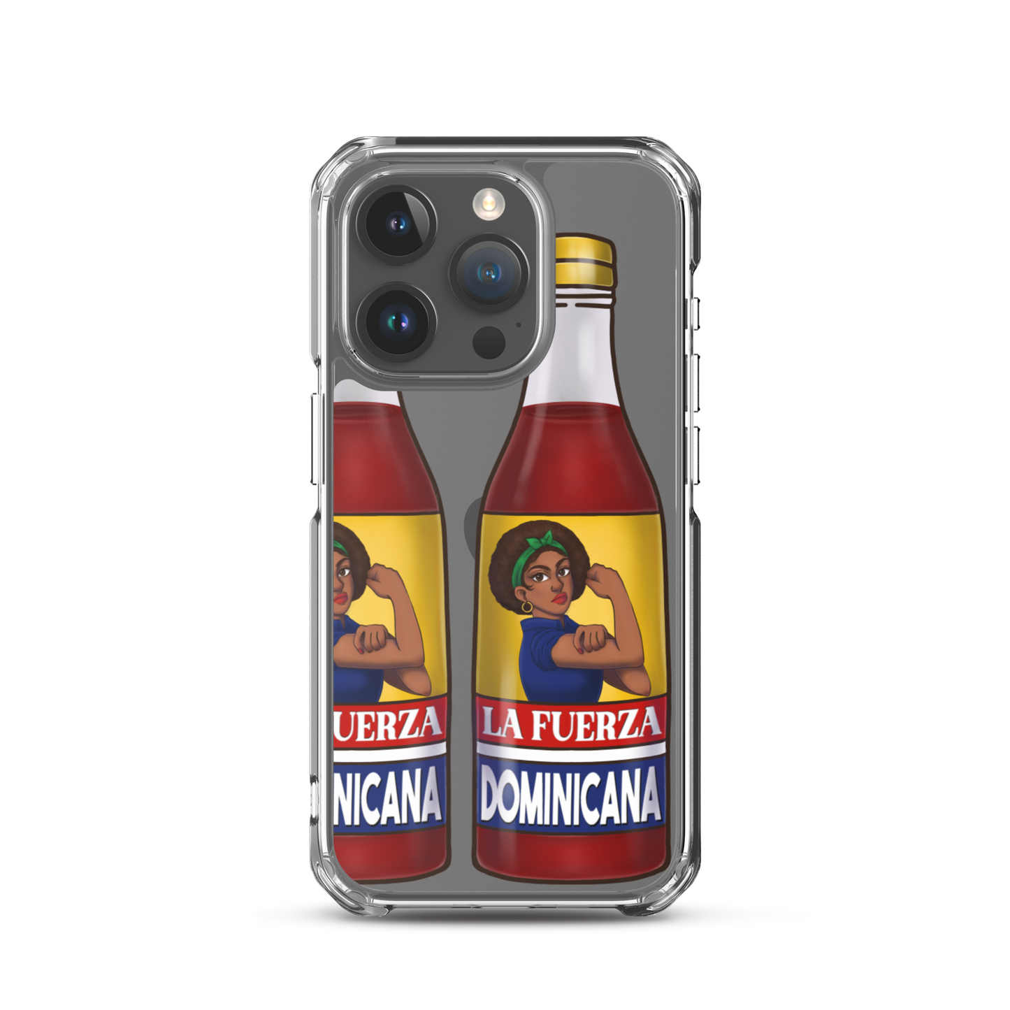 La Fuerza Dominicana iPhone Case  - 2020 - DominicanGirlfriend.com - Frases Dominicanas - República Dominicana Lifestyle Graphic T-Shirts Streetwear & Accessories - New York - Bronx - Washington Heights - Miami - Florida - Boca Chica - USA - Dominican Clothing