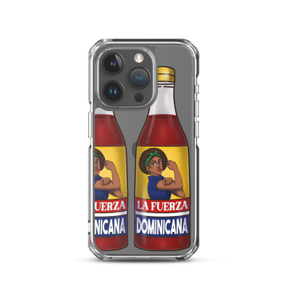 La Fuerza Dominicana iPhone Case  - 2020 - DominicanGirlfriend.com - Frases Dominicanas - República Dominicana Lifestyle Graphic T-Shirts Streetwear & Accessories - New York - Bronx - Washington Heights - Miami - Florida - Boca Chica - USA - Dominican Clothing