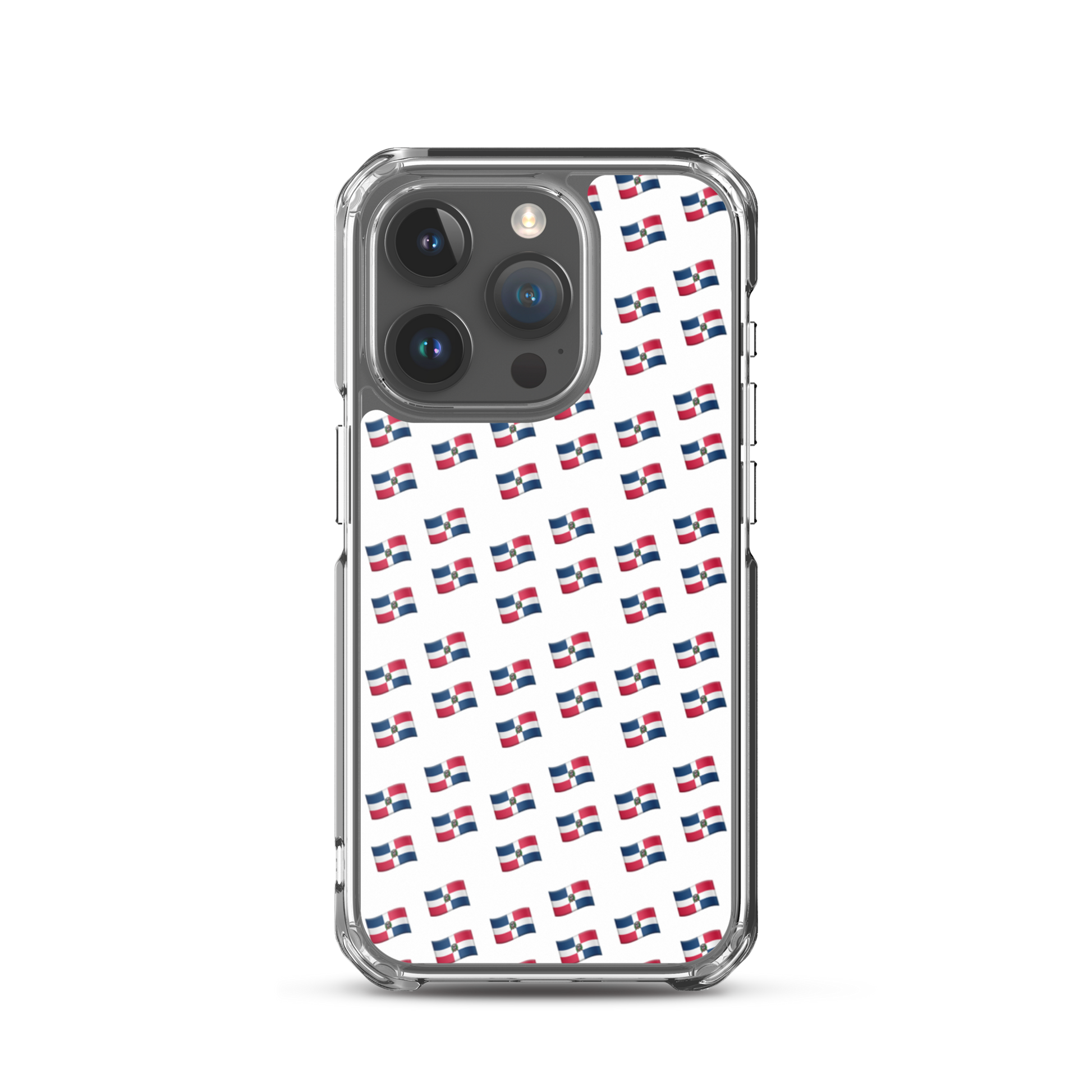 All-Over Emoji República Dominicana Flag iPhone Case  - 2020 - DominicanGirlfriend.com - Frases Dominicanas - República Dominicana Lifestyle Graphic T-Shirts Streetwear & Accessories - New York - Bronx - Washington Heights - Miami - Florida - Boca Chica - USA - Dominican Clothing